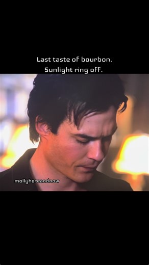 Damon has seen what a werewolf bite does to a vampire. He tries to choose dignity. #damonsalvatore #tvd #iansomerhalderedit #mollyhereandnow