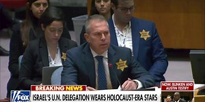 Israel’s UN delegation wears Holocaust-era yellow stars