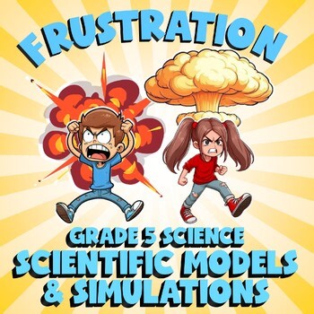 Scientific Models & Simulations FRUSTRATION Science Game -No Prep Grade 5 Review