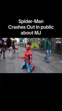 “Why is he upset over Michael Jackson?” #spiderman #mj #brandnewday #spidermanbrandnewday #marvel