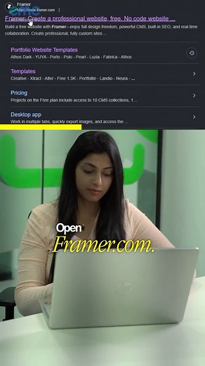 Error Makes Clever on Instagram: "Comment “Framer” to get the complete step-by-step guide . Students & freshers this is your shortcut to a professional portfolio. { Professional portfolio, Freshers, No coding} #nocoding #tech #website #errormakesclever"