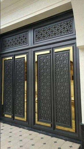 Modern Main Gate Design Ideas For House Steel Gate Iron Gate Grill Gate Wooden Gate #moderngates