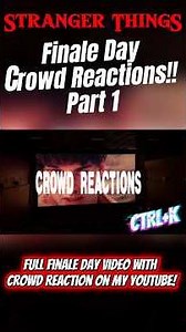 Stranger Things Finale Night — Live Theater Crowd Reaction!