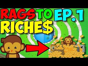 A New Beginning! - Rags To Riches #1 | Bloons TD Battles