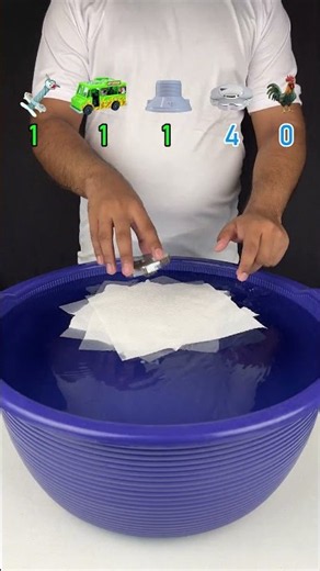Can One Tissue Hold a Brick? 😱#MASExperiment#satisfying#uk#usa#india