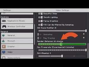 How to load more Chunks in Minecraft Bedrock Edition!!