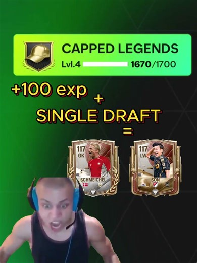 100 EXP + 1 DRAFT 🤯🤯 #fcmobile #eafc