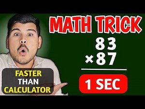 How to Calculate Faster than a Calculator | math calculation tricks speed #1
