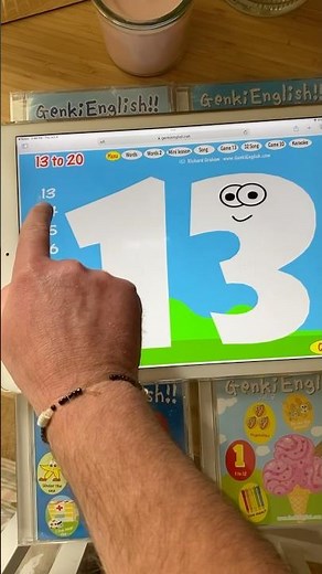 Genki English Lesson 32: 13 or 30? Numbers from the iPad Student Set! (Or PC/Mac Teacher’s Set!)