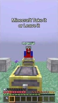 RARE AETHER GEAR in Minecraft Take it or Leave it Challenge