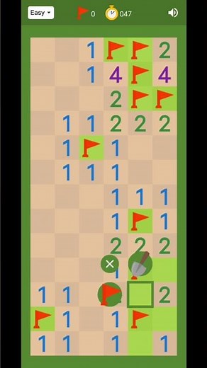 Minesweeper Short – OP Fast Clear! 😳💣 | Satisfying Puzzle Win
