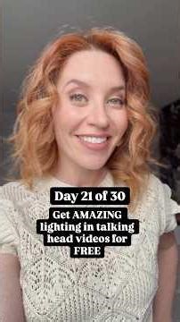 The perfect indoor natural lighting for your talking head videos (FREE!)