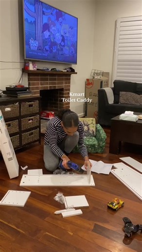 Kmart Toilet Caddy Assembly and Tips