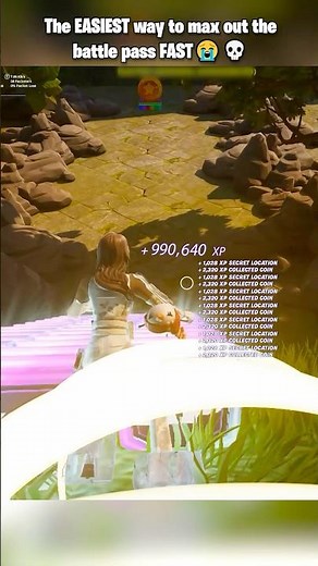 The BEST Fortnite XP map to MAX OUT the NEW battle pass ASAP #fortnite #fortnitexpmaps #fortnitemaps
