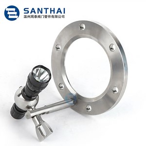 [Hot Item] Borosilicate Polycarbonate Tubing Union Type Sight Glass for Machining