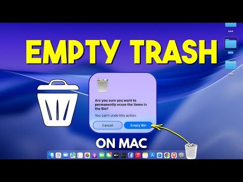 How to Empty Bin on Mac? Delete Trash Files from Bin in MacBook Air/Pro