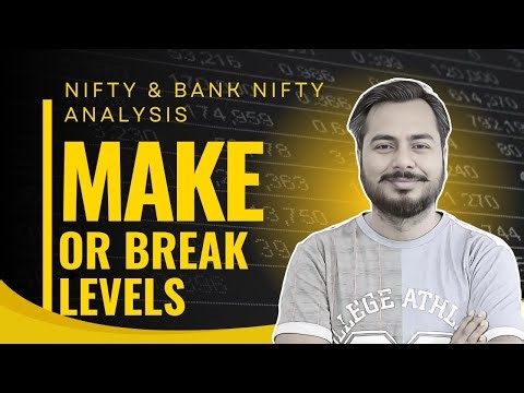 Make or Break Levels | Nifty Prediction | Bank Nifty Prediction Analysis ||