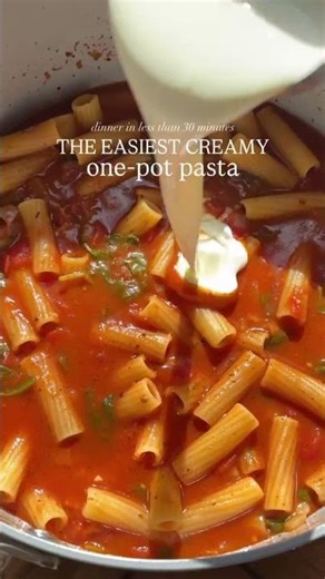 Creamy One Pot Pasta