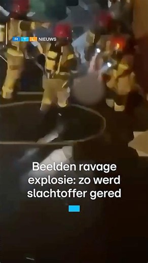 Zo werd slachtoffer explosie Amsterdam uit puin gered: eerste beelden van de ravage | RTL Nieuws