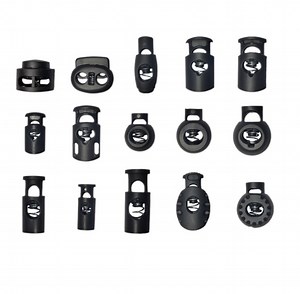 [Hot Item] Plastic Stopper Cord End Toggle Clip Eco-Friendly Zip Stopper Metal Cord Lock