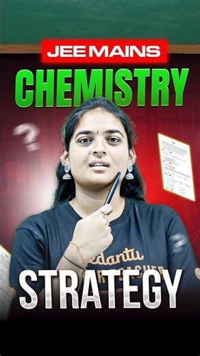 E Strategy Meeku JEE Chemistry 100X Easy Chestundi #vedantutelugu
