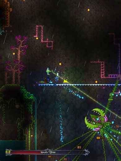 Terraria Mage Class - GetFixedBoi Legendary - Took 14 attempts Plantera #Terraria #getfixedboi #plantera
