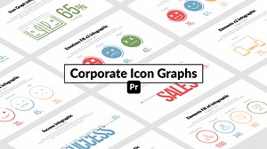Corporate Icon Graphs for Premiere Pro