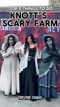 Top 5 Things to Do at Knott’s Scary Farm