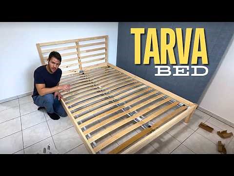 IKEA TARVA Bed Assembly Tutorial - Step-by-Step Instructions