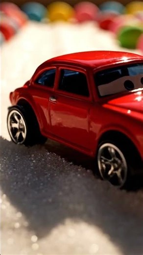 The Sweetest Joyride: Toy Car on a Sugar Road! 🍬🚗| AI