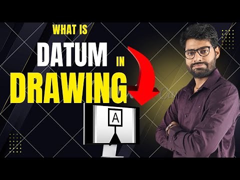 Datum feature in engineering drawing with example by#knowledgetvcnc #manishswami #cncmachine