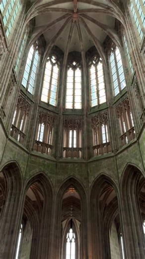 Wondering around this amazing Old Abbey of Le Mount St. Micheal, France 🇫🇷 #castle #princesscore #medieval #princess