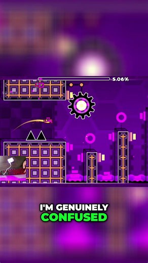 Trying To Beat Random Processing #geometrydash #gd #funny #shorts #viral