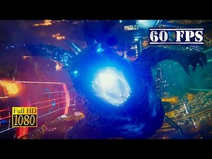 Godzilla hace un agujero en la tierra hueca (Full HD 60fps Latino) - Godzilla vs Kong (2021)