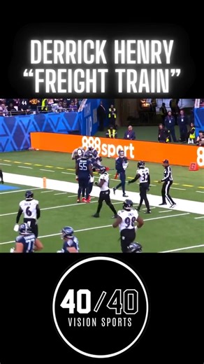 1.9K views | Derrick Henry highlights are incredible to watch | The 40/40 Vision Podcast | Facebook