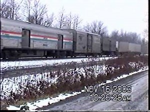 Amtrak in Upstate NY 2003 - Part 1