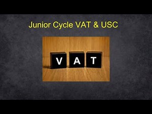 How to Calculate VAT & USC - Financial Maths [Junior Cycle Maths]