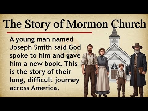 The Story of Mormon Church 📖✨ || Learn English Through Story Level 2 || Graded Reader 🎧
