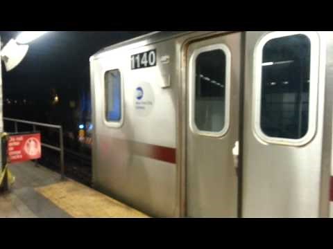R142 4 Train Going OOS at Brooklyn Bridge on the local track
