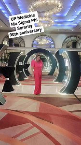 UP College of Medicine Mu Sigma Phi Sorority 90th Anniversary Ball - it's a huge honour and a lot of fun to be with my sisses!! #musigmaphi #AFTG | Dr. Anna York Bondoc