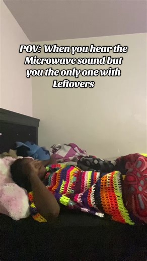 Microwave Sound and Leftovers: A Relatable POV