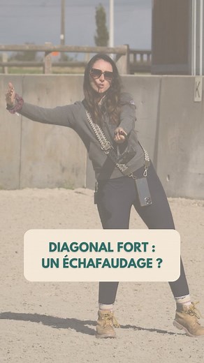Diagonal fort, diagonal faible, ça vous parle ? Dans cet extrait, Pauline nous explique la métaphore de l'échaffaudage et en quoi ça peut poser problème dans le travail de base en dressage (et ailleurs !). Vous avez déjà analysé quel était le diagonal fort de votre cheval ? #dressage #postérieurs #diagonaux #diagonalfort #diagonalfaible #equitation #cheval #cavaliere #cavalier #coachdressage #travaillateral #biomecanique #blooming #bloomingriders | Blooming Riders - Fr