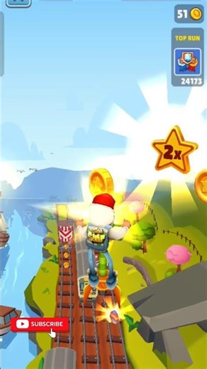 Subway Surfers Gameplay 🎮 New Record | Insane Speed Run #subwaysurfers #subwaysurf #actionrunner