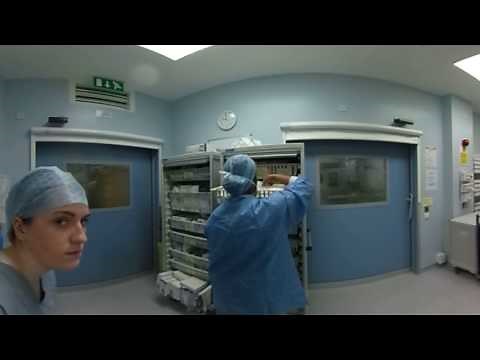 360 Video: Operating Theatre Being Set-Up for Patient Entry