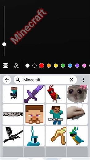 How to get Minecraft sticker