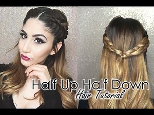 Half Up Half Down Hair Tutorial | Double Dutch Braids