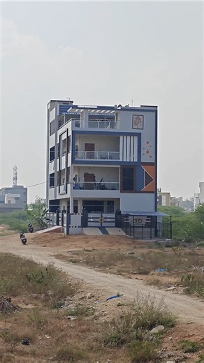 30*60 Feet House Elevation Design | India | G+2+Pent House