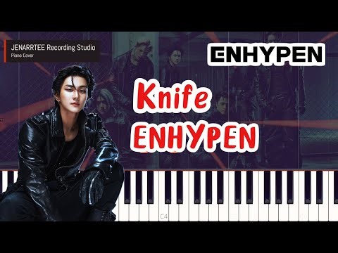 ENHYPEN 'Knife' Piano Tutorial + Sheet Music