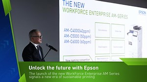 The latest in sustainable printing, the new Epson WorkForce...
