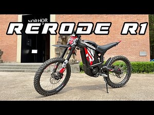 The Rerode R1: Quality Craftsmanship Electric Dirt Bike
